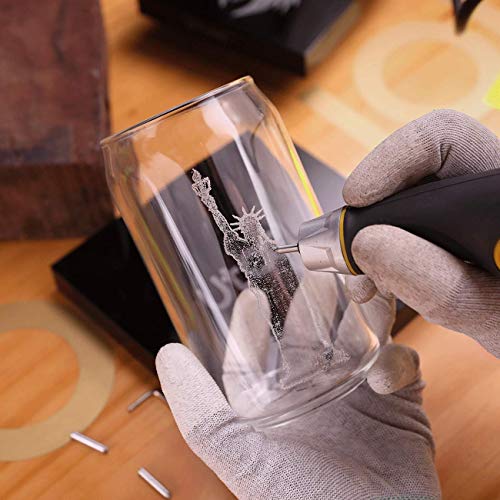 UTOOL Juego de 10 brocas de acero de carburo de tungsteno y piezas de repuesto para herramienta de grabado