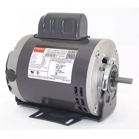 Motor de transmisión por correa de fase dividida Dayton 6K857, 3/4 Hp, bastidor 56, voltaje de 115 V CA,