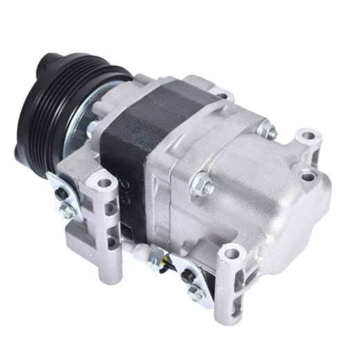WFLNHB Compresor de CA y embrague de A/C, puertos de A/C, 5 ranuras de repuesto para Mazda 3 2004-2009 3 Sport 2009 reemplazo para Mazda 5 2006-2010 2.0L 2.3L CO 10759C 58463 BP4S61K00 CC43 455555 E