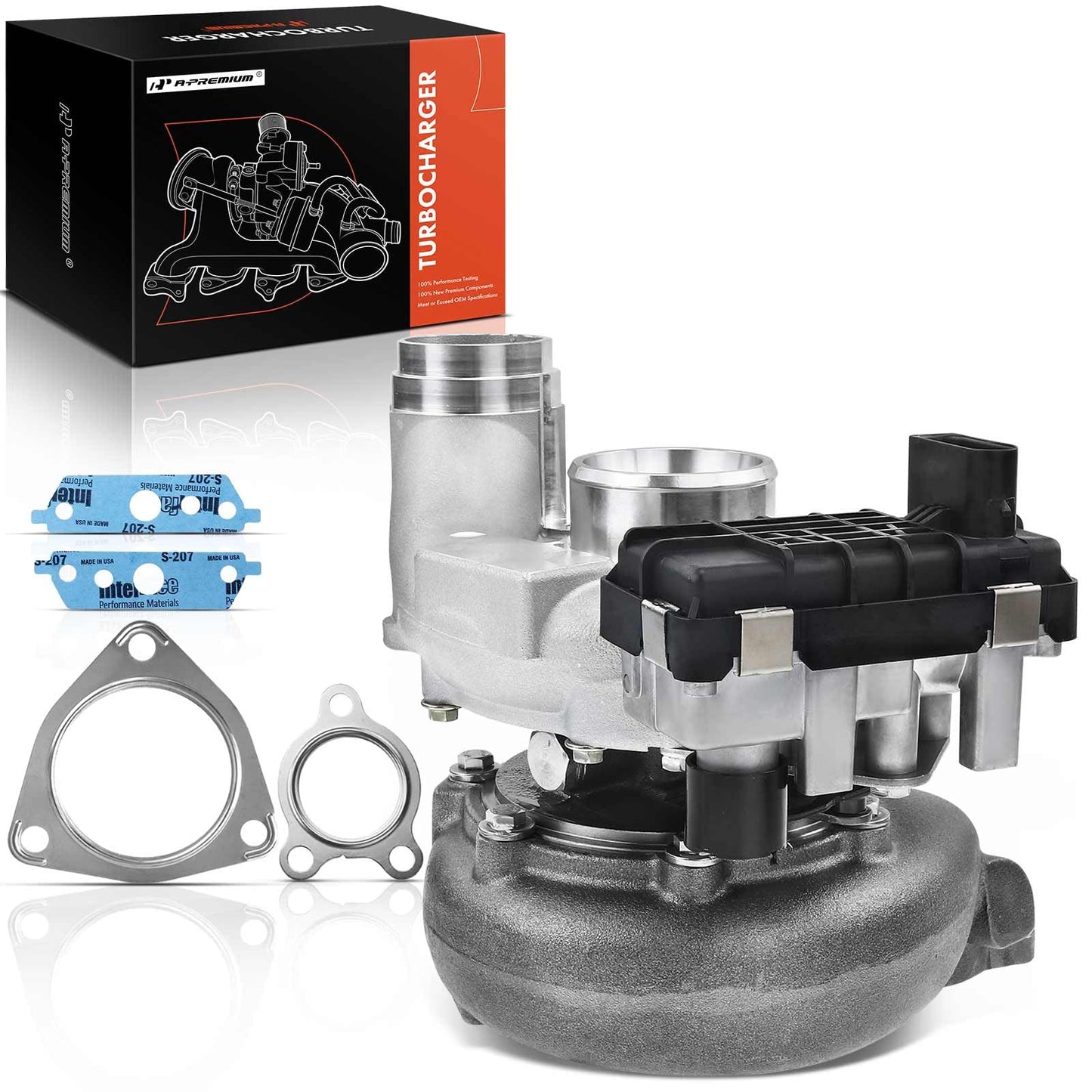 A-Premium - Kit de turbocompresor turbo completo, con junta, compatible con Dodge Sprinter 2500/3500 07-09 y Mercedes-Benz Sprinter 2500/3500 y Freightliner Sprinter 2500 07-11, 3.0L
