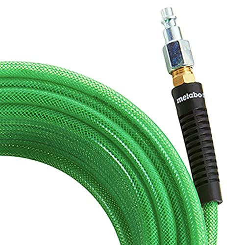 Metabo HPT Manguera de aire | 1/4 pulgadas x 50 pies | Accesorios industriales | Poliuretano de grado profesional | 300 PSI | 115155M