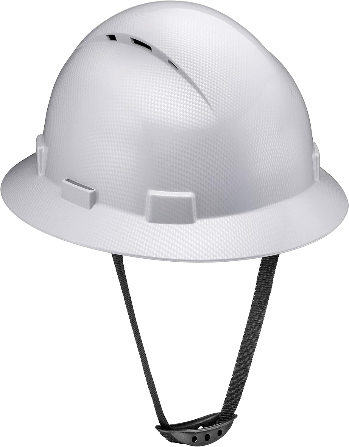 Acerpal Casco duro OSHA con diseño de fibra de carbono ventilada de ala completa con suspensión de 6 puntos (opciones 1)