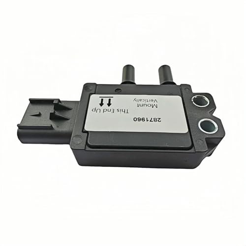 2871960 Sensor de presión diferencial de gases de escape diesel apto para Cummins Freightliner Cascadia Coronado M2 106 112 Reemplazar OE#: 4984187 904-7127, 37DPS035-01