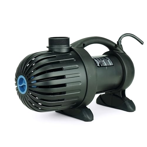 Aquascape AquaSurge Bomba asíncrona para estanques, cascadas sin estanque y filtros de espumadera, 2,000-5,284 GPH