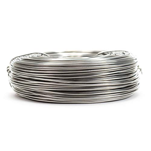 Alambre de amarre de acero inoxidable 304 calibre 16, bobina de 3.5 libras, 360 pies de largo, fabricado en Estados Unidos