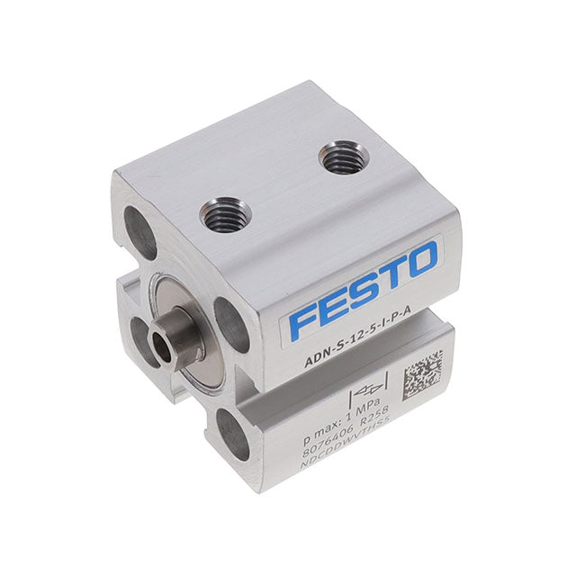 Festo Corporation ADN-S-12-5-I-P-A AND-S Actuador lineal Cilindro compacto