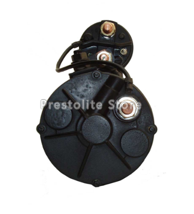 Motor de arranque MS7-501A original Prestolite Leece Neville, nuevo, 24 V, 11 dientes, paso de piñón 6/8 DP, rotación en sentido horario, 9 kW, con embrague húmedo.