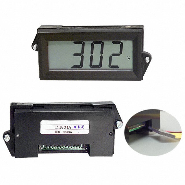 C-TON Industries DK802A DK800 Voltímetro Voltaje ±2VCC