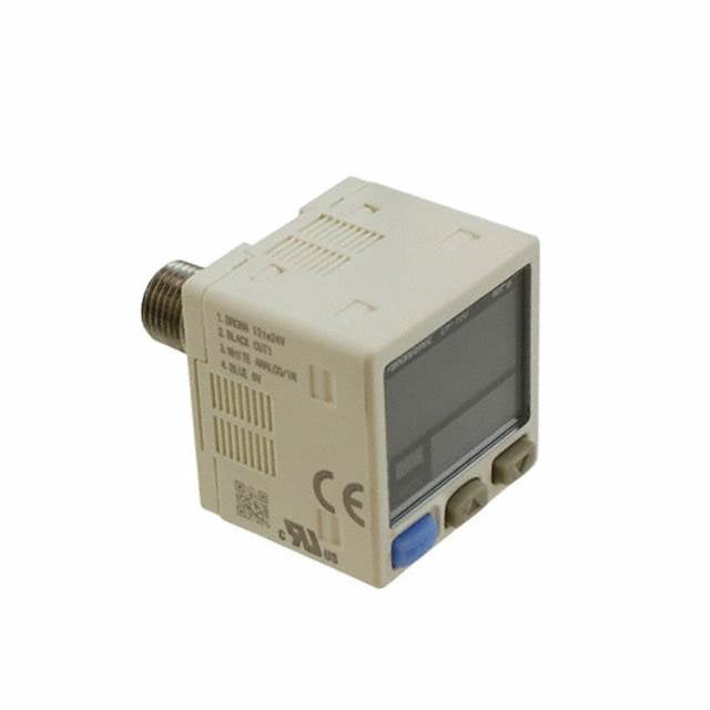 Panasonic Industrial Automation Sales DP-102Z-P DP-100 Automatización industrial Manómetro ventilado Corriente/voltaje analógico, PNP - colector abierto Hembra - M5, Macho - 1/8" (3.18mm) BSPT