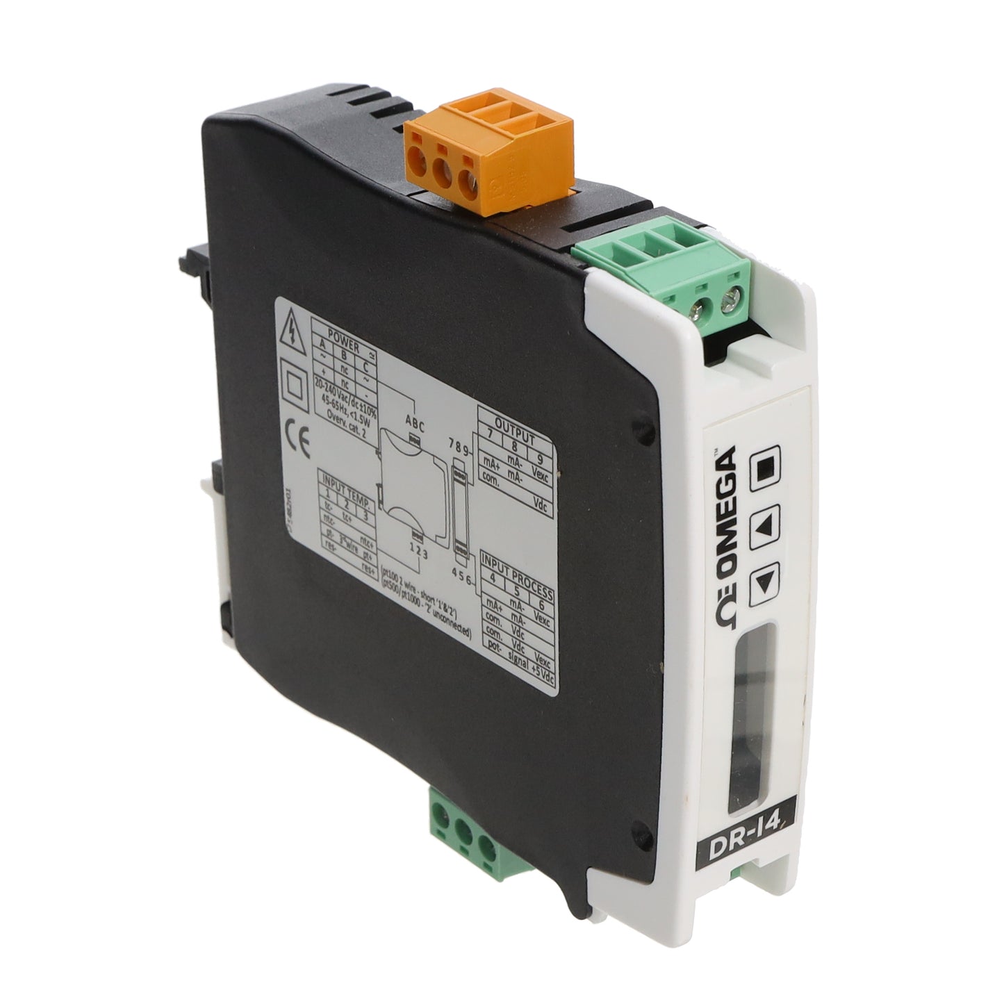 Omega DR-I4P DR-I4 Signal Conditioner Current, Voltage, Resistance, Temperature
