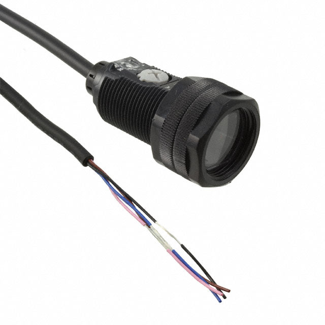 Omron Automation and Safety E3FA-BP12 2M E3FA Reflectivo 3.937" ~ 78.740" (100mm ~ 2m) Ajuste 500µs IP67, IP69K, IEC