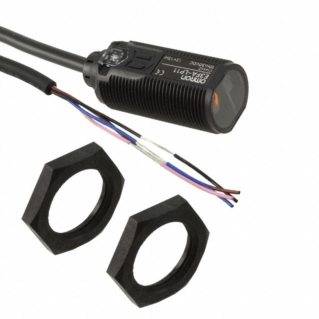 Omron Automation and Safety E3FA-LP11 2M E3FA Reflectivo 3.937" (100mm) 500µs IP67, IP69K, IEC