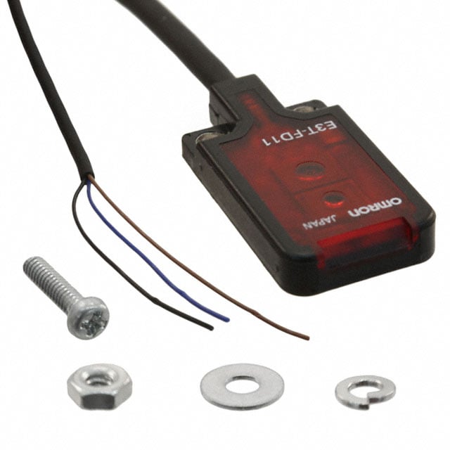 Omron Automation and Safety E3T-FD11 E3T Reflectivo, difuso 0.197" ~ 1.181" (5mm ~ 30mm) Ajuste 1ms IP67, IEC