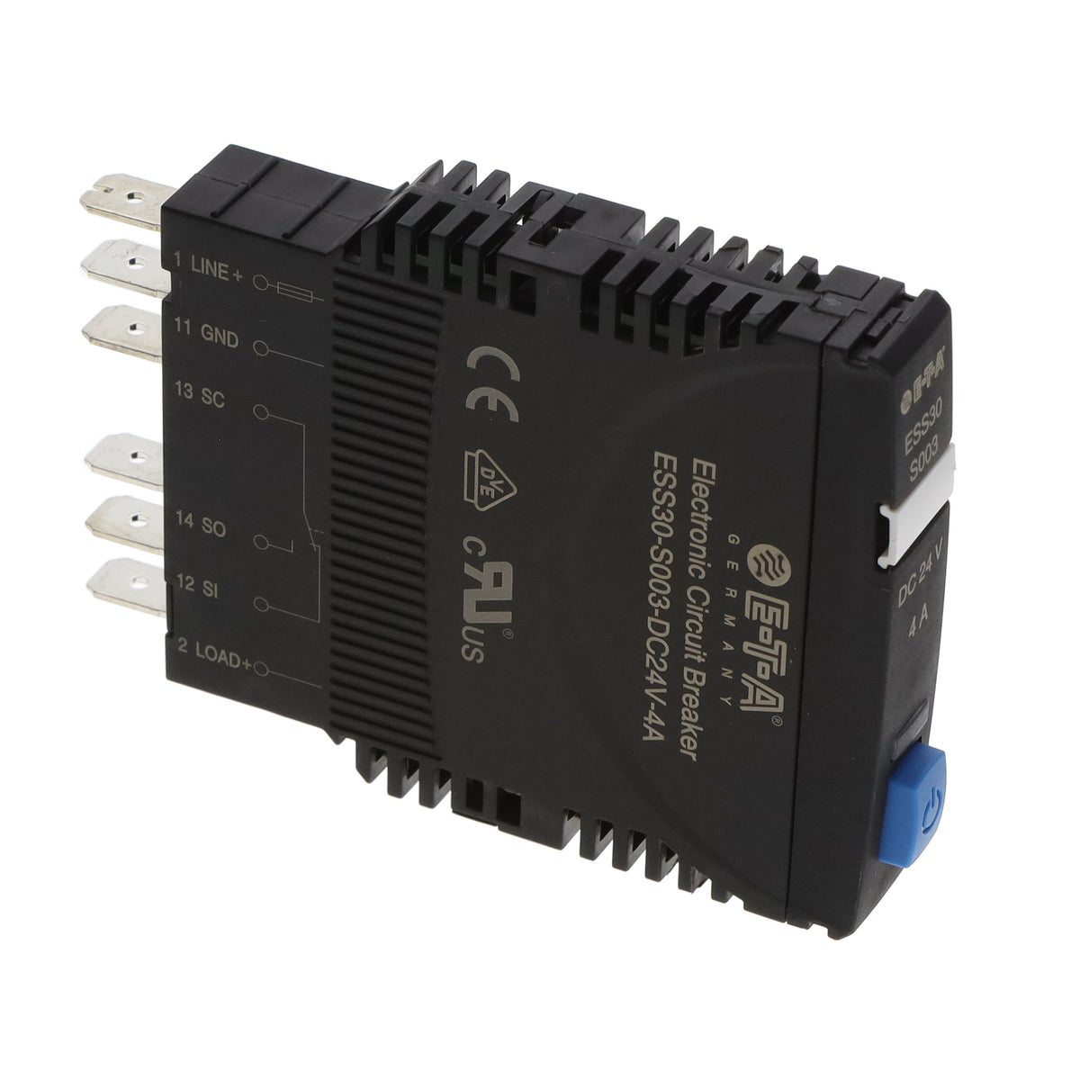 E-T-A ESS30-S003-DC24V-4A ESS30-S Soporte Estado sólido 4A
