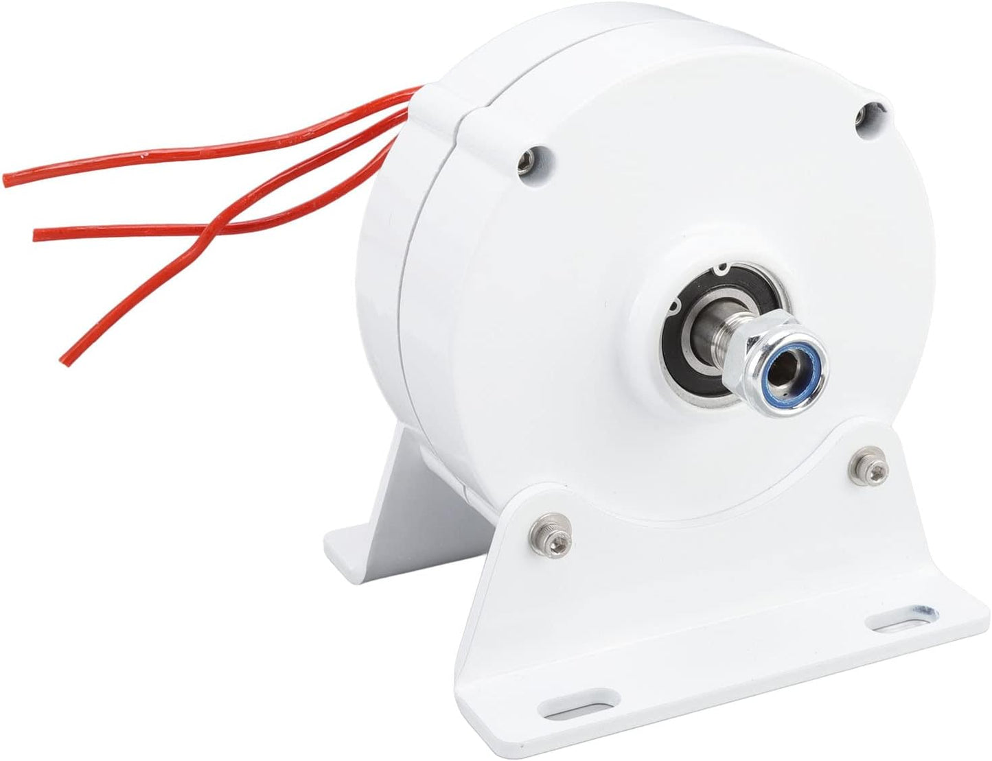 Alternador trifásico DIY 200W 12V 24V 48V Imán permanente sin engranajes Baja velocidad 750 RPM Aleación de aluminio Clase H Aislado Ahorro de energía Alternador de CA para turbina eólica horizontal vertical(24V) FOUFk7q5yzagmr8615-12