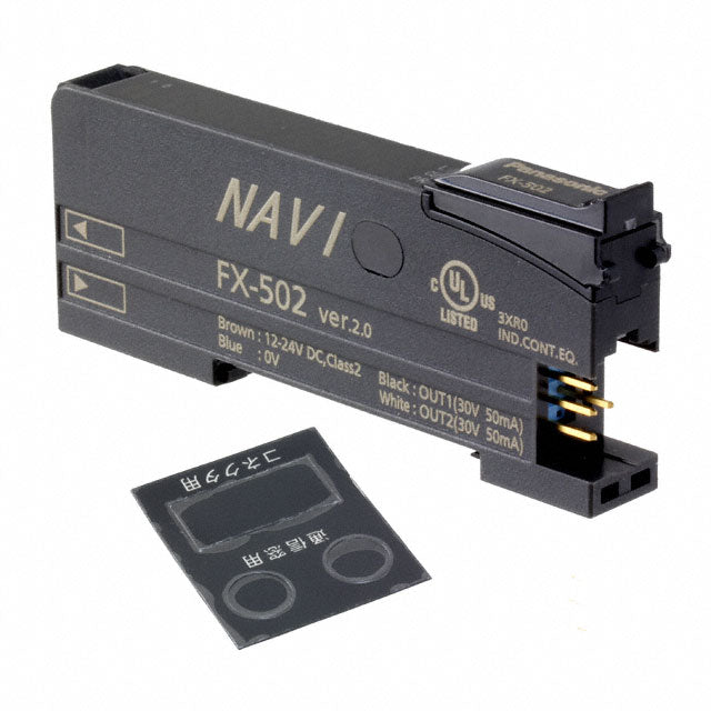 Panasonic Industrial Automation Sales FX-502 FX-500 Amplificador de fibra 12V ~ 24V Analógico