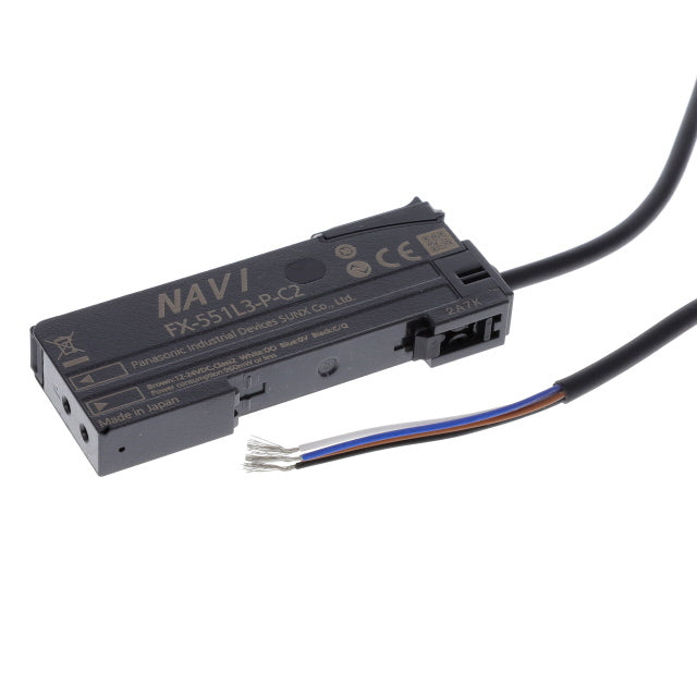 Panasonic Industrial Automation Sales FX-551L3-P-C2 FX-550L Amplificador de fibra 12V ~ 24V PNP - colector abierto