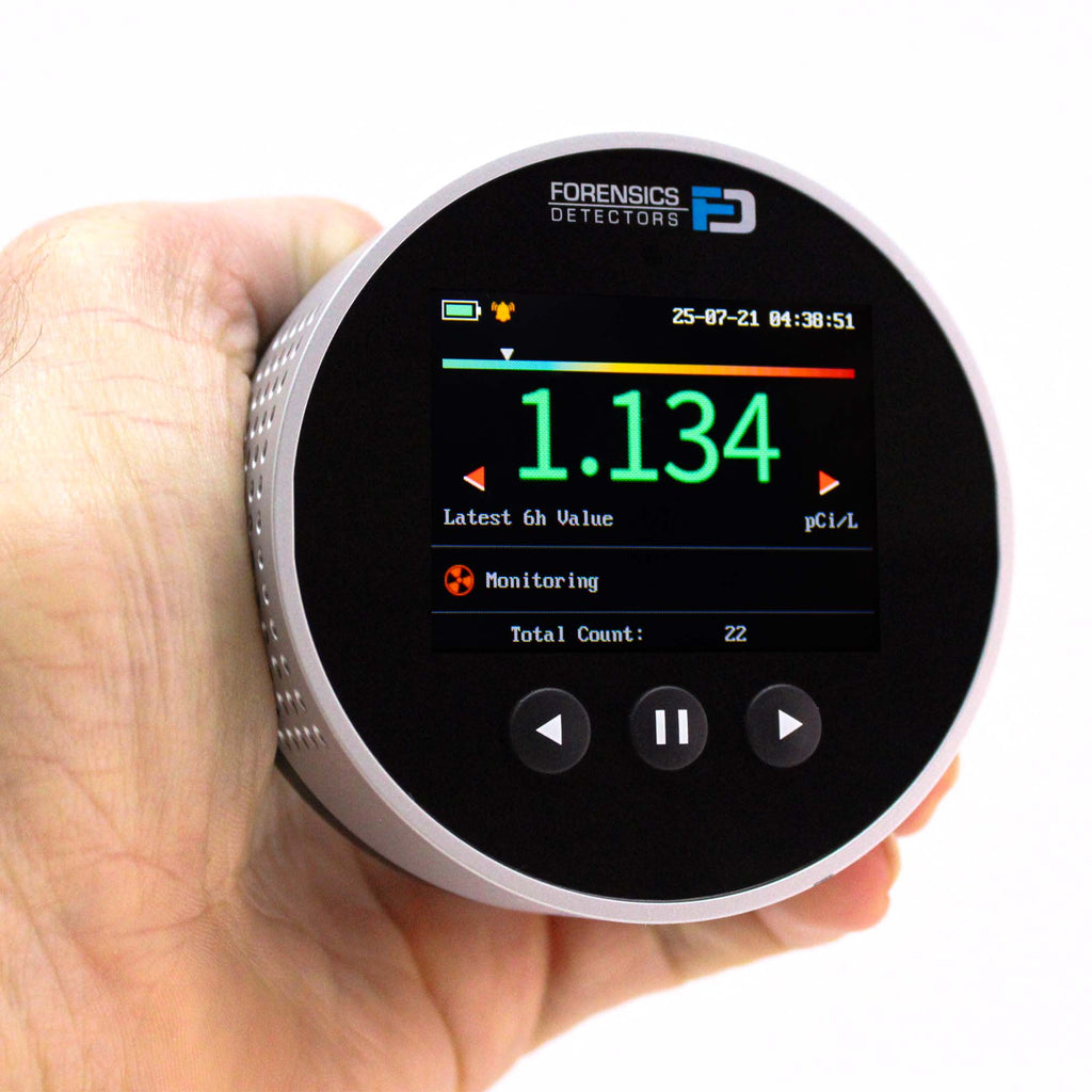 FORENSICS DETECTORS FD-65-RADON DETECTOR DE GAS RADON