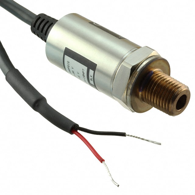 TE Connectivity Measurement Specialties M5241-000005-500PG M5200 Automatización industrial Manómetro ventilado Voltaje analógico Macho - 1/4" (6.35mm) NPT
