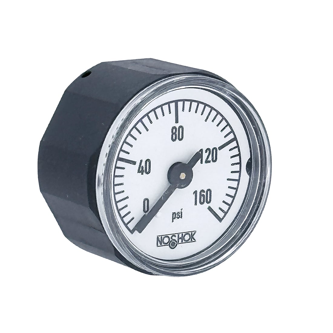 NOSHOK, Inc. 10-110-160-psi 100 Pressure Gauge Presión operada 0 ~ 160 PSI (0 ~ 11 bar) Válvula de control
