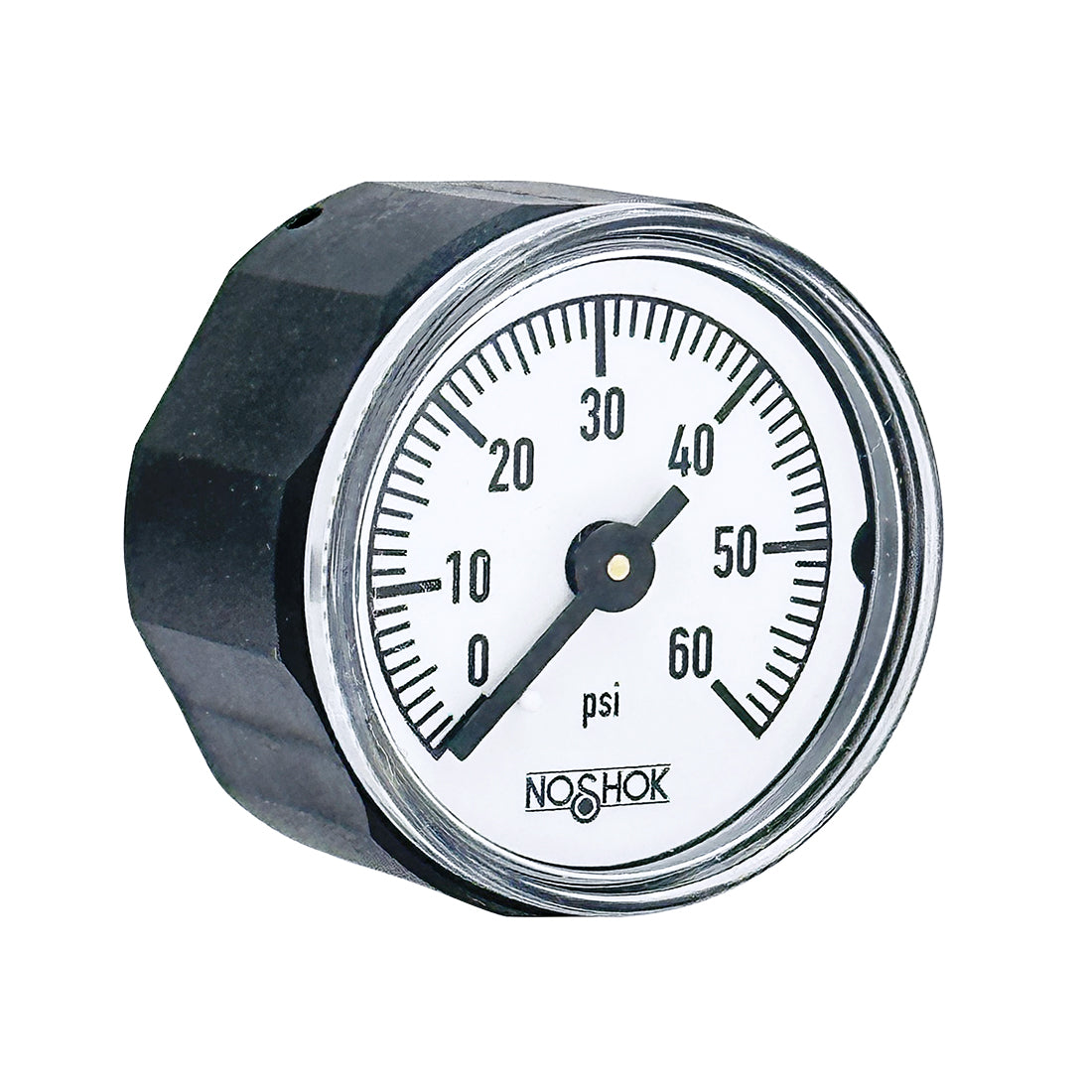 NOSHOK, Inc. 10-110-60-psi 100 Pressure Gauge Presión operada 0 ~ 60PSI (0 ~ 4.1bar) Válvula de control