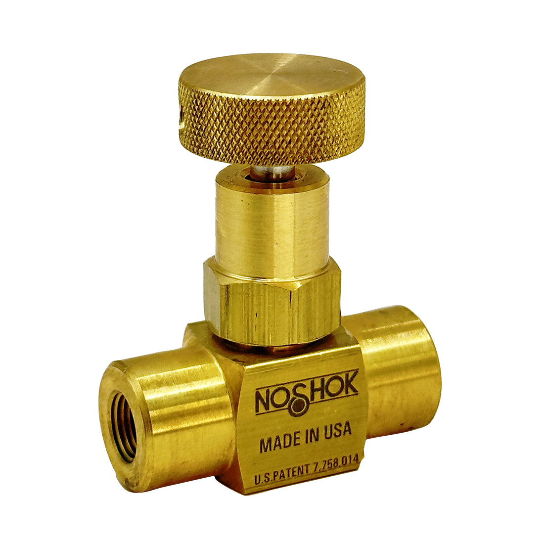 NOSHOK, Inc. 101-FFB-EM1-PM2 100 Válvula de aguja - 6000 PSI (414 bar) -