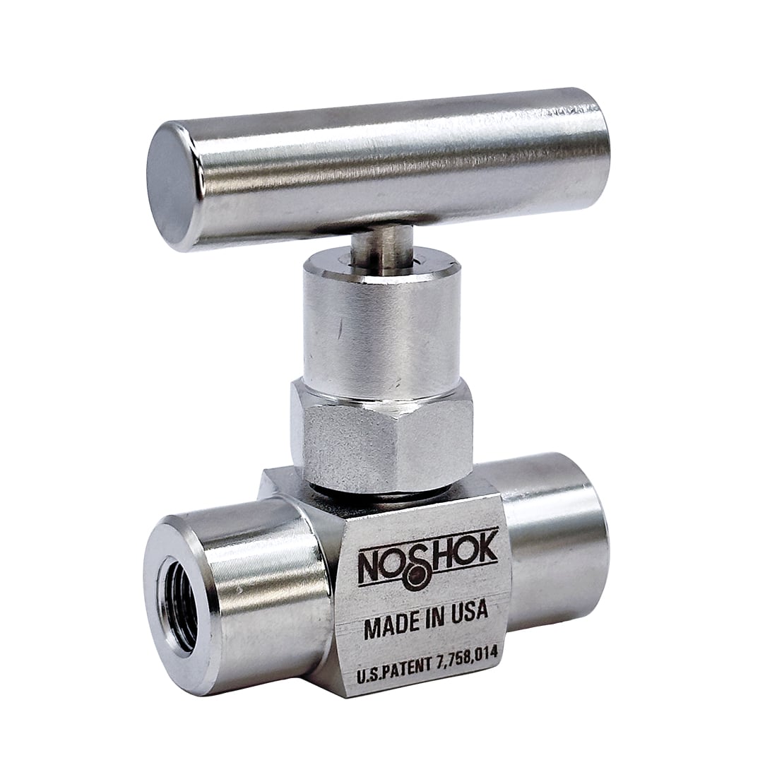 NOSHOK, Inc. 101-FFS-PM2-HL4 100 Válvula de aguja - 10000PSI (689 bar) -
