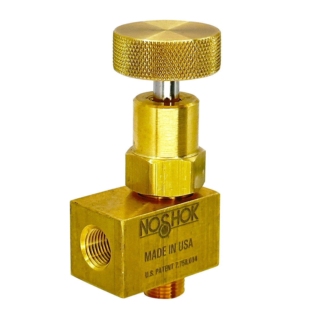 NOSHOK, Inc. 101-MFAB 100 Válvula de aguja - 6000 PSI (414 bar) -