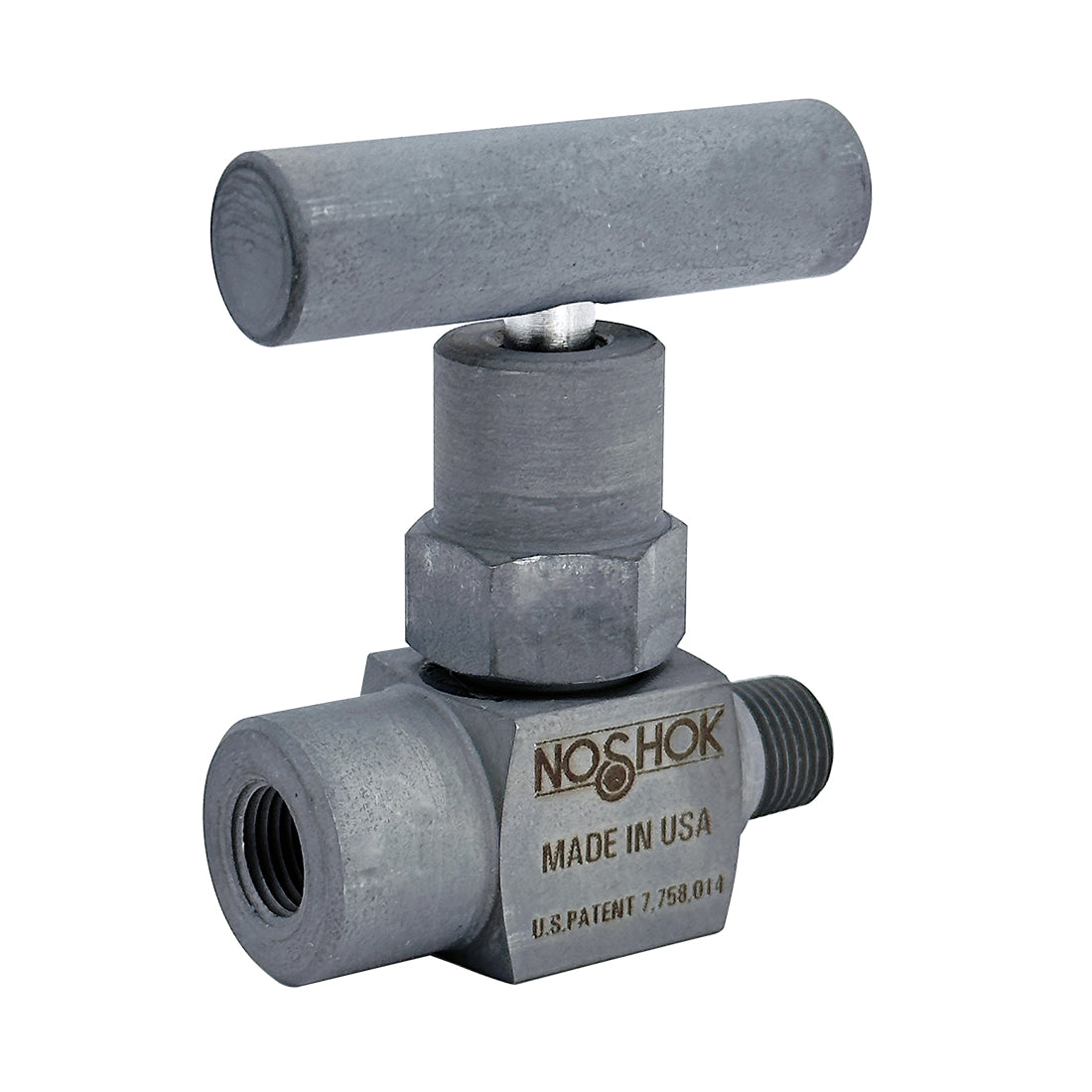NOSHOK, Inc. 101-MFC-HL3 100 Válvula de aguja - 10000PSI (689 bar) -