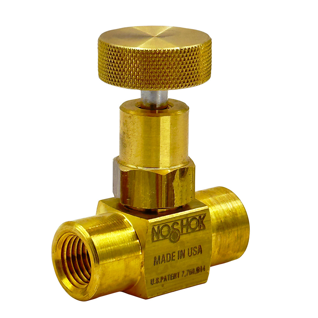 NOSHOK, Inc. 102-FFB-HL4 100 Válvula de aguja - 6000 PSI (414 bar) -