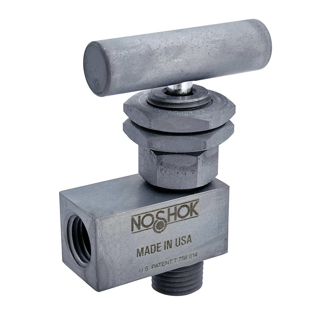 NOSHOK, Inc. 102-MFAC-PM2-HL2 100 Válvula de aguja - 10000PSI (689 bar) -