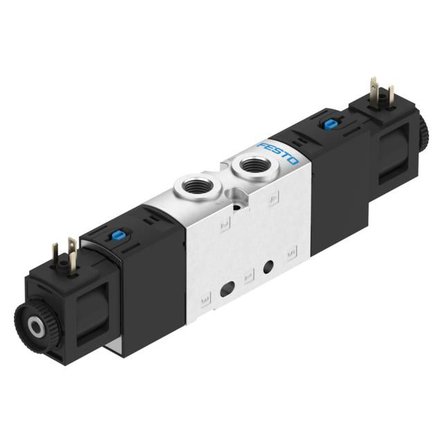 Festo Corporation VUVS-L20-P53C-MD-G18-F7-1C1 VUVS Solenoid Valve 5/3 Normally Closed