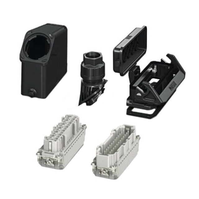 Phoenix Contact 1408794 HEAVYCON® Side-Hood, Bottom-Base 24+Ground