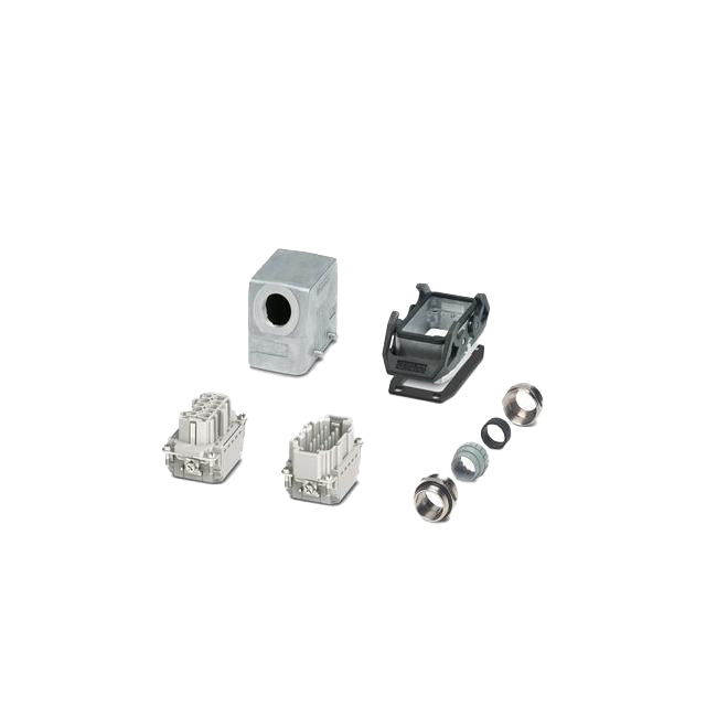 Phoenix Contact 1416355 HEAVYCON® Side-Hood, Bottom-Base 10+Ground