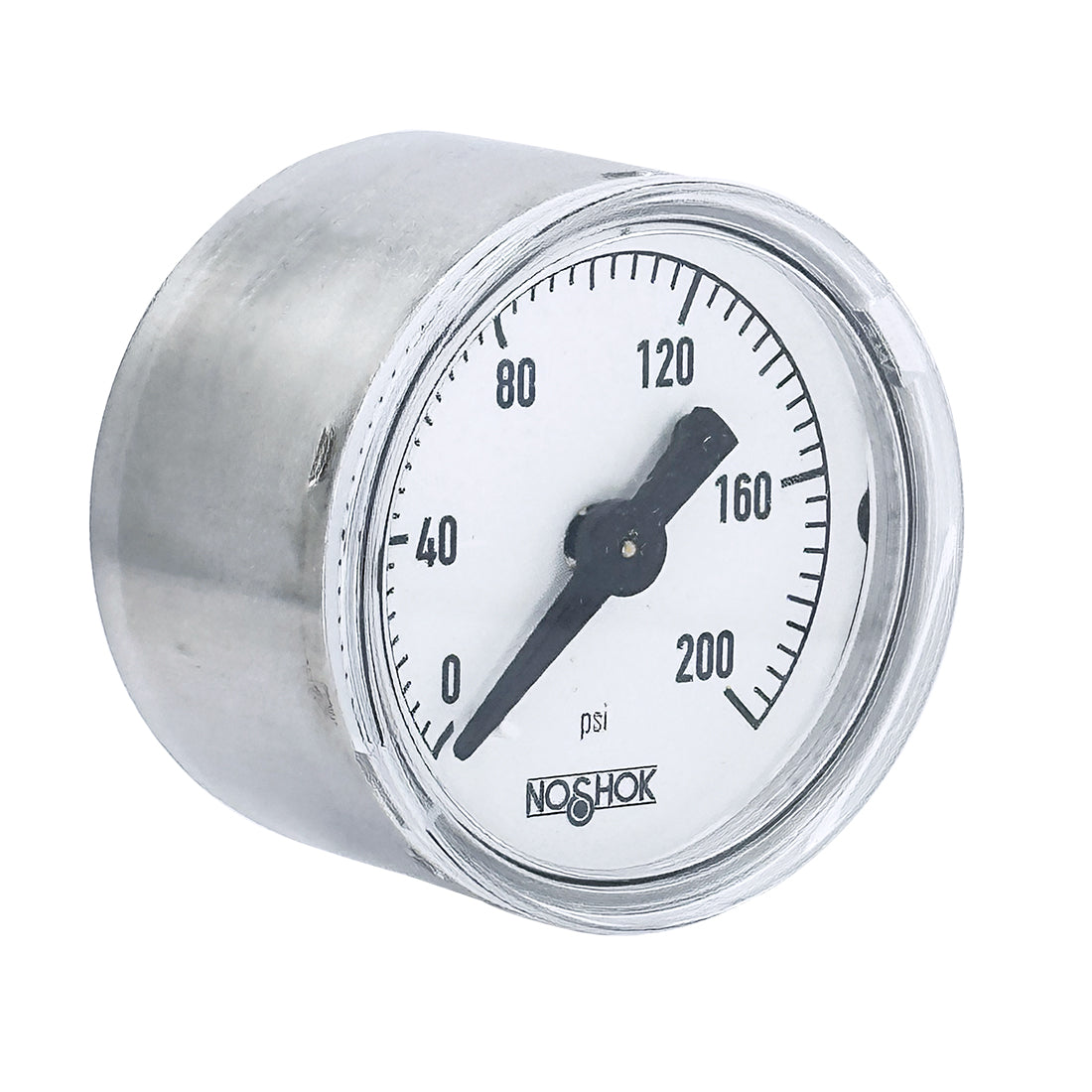 NOSHOK, Inc. 15-110-200-psi-SSC 100 Pressure Gauge Presión operada 0 ~ 200 PSI (0 ~ 14 bar) Válvula de control