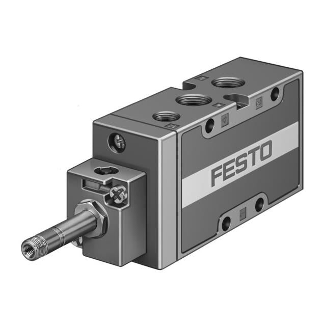 Festo Corporation MFH-5-1/4-B MFH Válvula de solenoides 05-feb 29 ~ 145 PSI (2 ~ 10 bar) Válvula de solenoides
