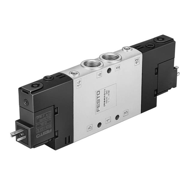 Festo Corporation CPE18-M1H-5J-1/4 CPE Válvula de solenoides 05-feb 29 ~ 145 PSI (2 ~ 10 bar) Válvula de solenoides