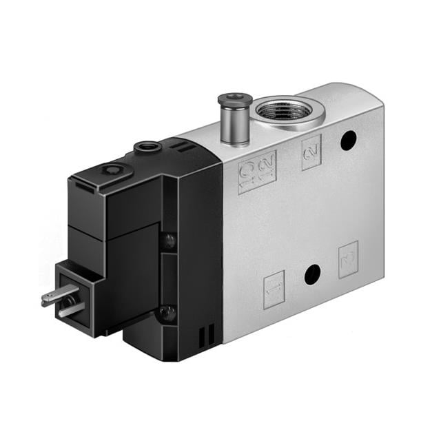 Festo Corporation CPE24-M1H-3GLS-3/8 CPE Válvula de solenoides 3/2 normalmente cerrado -1 ~ 145 PSI (-0.1 ~ 10 bar) Válvula de solenoides