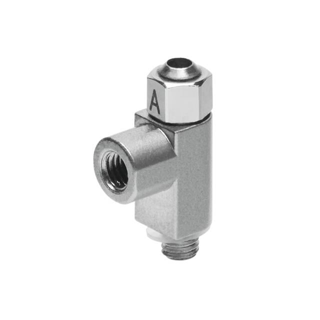 Festo Corporation GRLA-M3 GRLA Restrictor de flujo, ajustable Una dirección 29 ~ 145 PSI (2 ~ 10 bar) Válvula de control