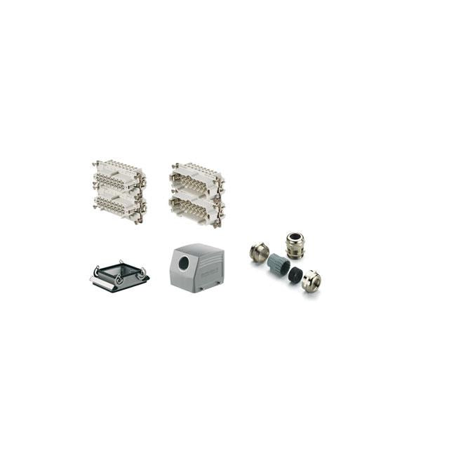 Weidmüller 1802370000 Rockstar® HE Side-Hood, Bottom-Base 32+Ground