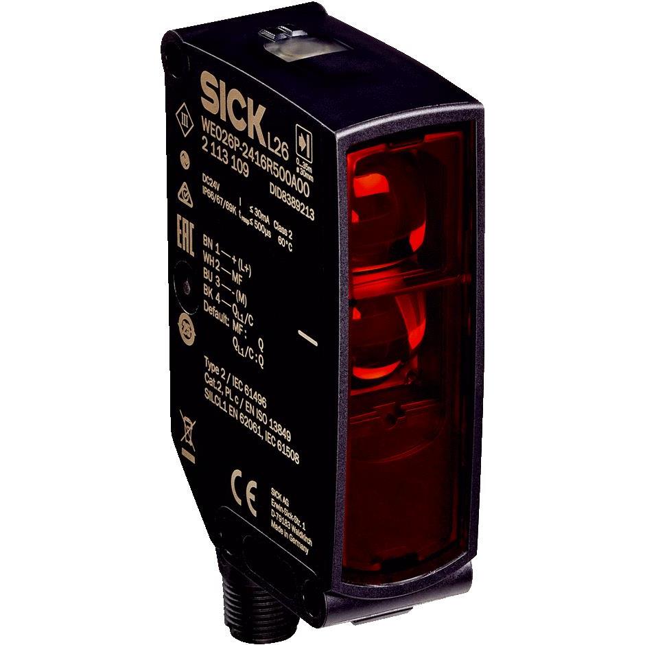 SICK, Inc. 2113109 L26 Haz pasante 164.04' (50m) 500µs IP66, IP67, IP69K