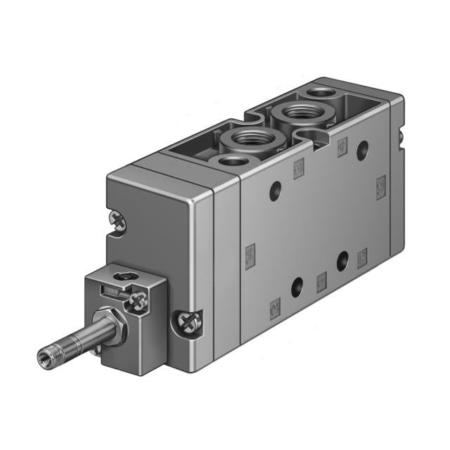 Festo Corporation MFH-5-3/8-B MFH Válvula de solenoides 05-feb 36 ~ 145 PSI (2.5 ~ 10 bar) Válvula de solenoides