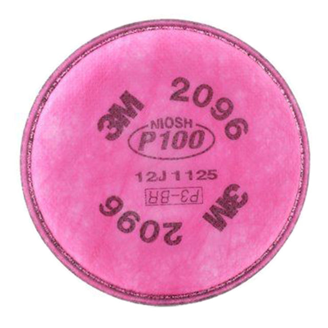 3M 2096 2000 Filtro de respirador de reemplazo Rosado