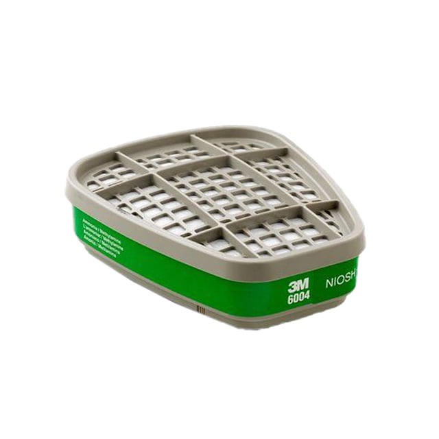 3M 6004 6000 Filtro de respirador de reemplazo Gris, verde