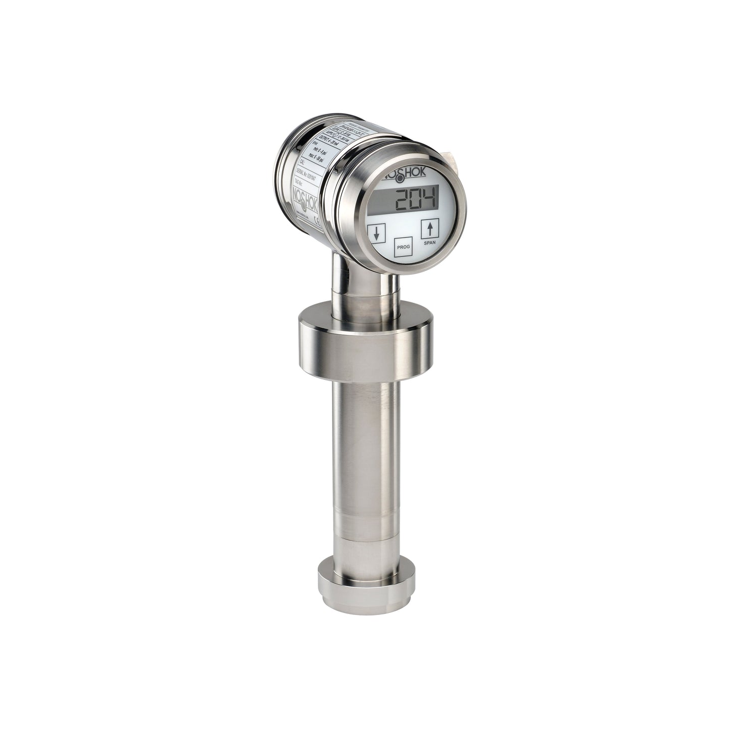 NOSHOK, Inc. 204-93-47/470inH2O-1-43-25-TC 20 Industrial Medidor Corriente analógica -