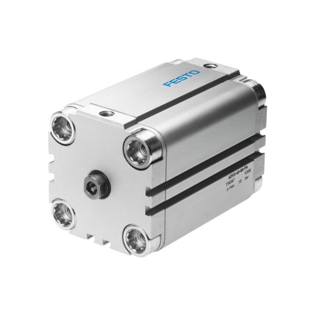 Festo Corporation ADVU-50-25-P-A ADVU Actuador lineal Cilindro compacto