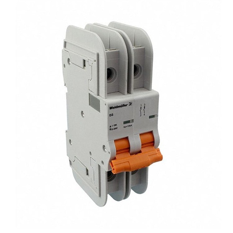Weidmüller 2478180000 MCB 489 Riel DIN Termomagnético 15A