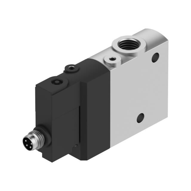Festo Corporation CPE14-M1CH-3GL-1/8 CPE Válvula de solenoides 3/2 normalmente cerrado 36 ~ 116 PSI (2.5 ~ 8 bar) Válvula de solenoides