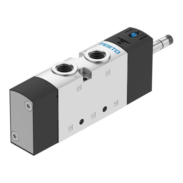 Festo Corporation VUVS-L25-M52-MD-G14-F8 VUVS Válvula de solenoides 05-feb 36 ~ 145 PSI (2.5 ~ 10 bar) Válvula de solenoides