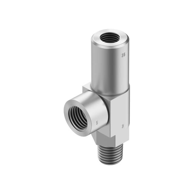 Festo Corporation HGL-1/4-NPT HGL Válvula antirretorno (válvula de retención) Una dirección 4 ~ 145 PSI (0.3 ~ 10 bar) Válvula de control